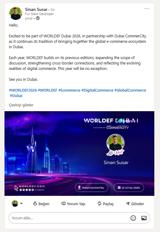 Personalized Image Shared on LinkedIn via Social Publish