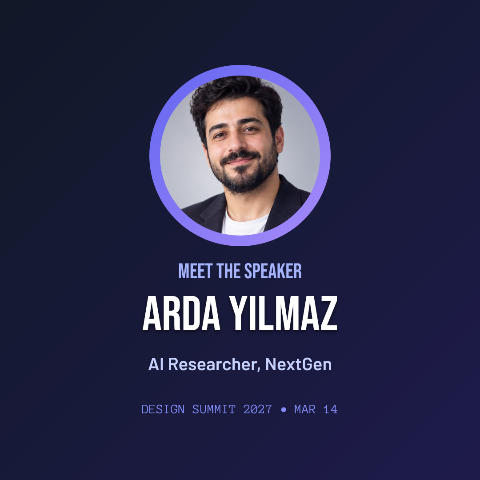 Speaker Spotlight video for Arda Yılmaz