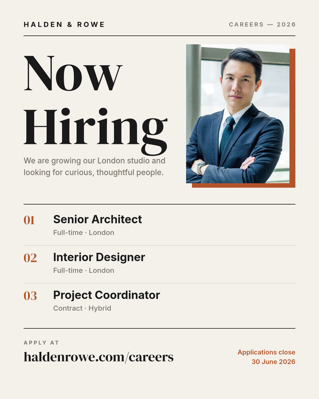 Editorial Now Hiring Instagram Post with Photo