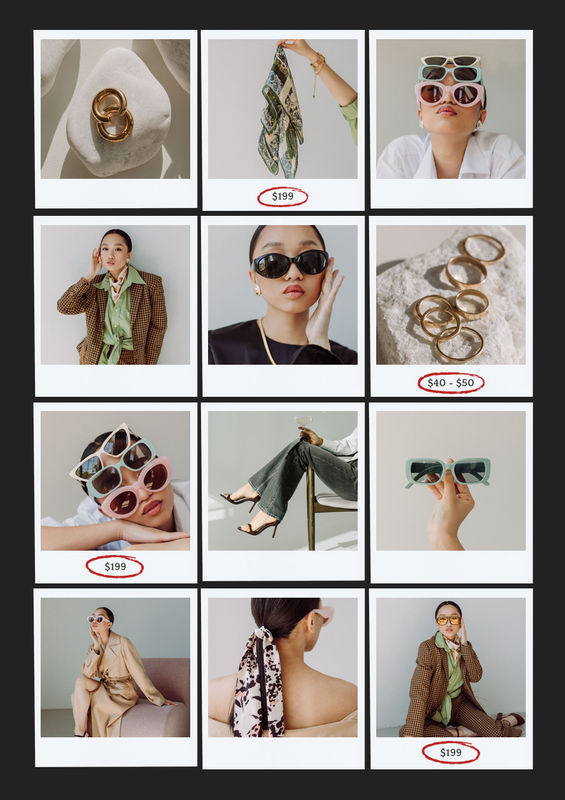 Minimalist Fashion Price List Flyer