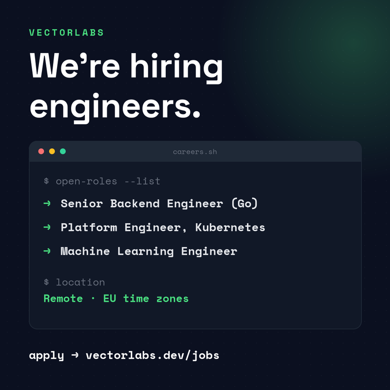 Dark Tech Developer Hiring Post
