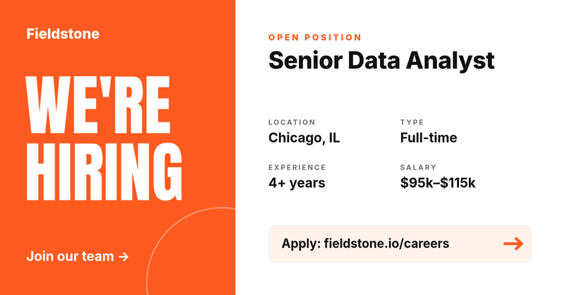 Orange Split We're Hiring LinkedIn Post