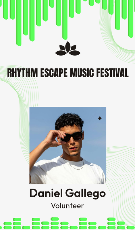 Green Music Festival Staff ID Card