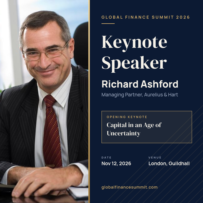 Navy and Gold Keynote Speaker Post